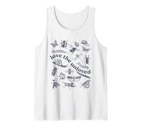 Love The Unloved Bugs Insect Entomology Entomologist Science Tank Top