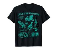 Love The Unloved Cute Weird Animals Frog Spider Bat Pigeon T-Shirt