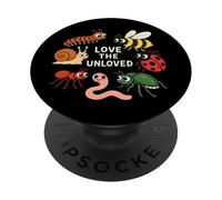 Love The Unloved Nature Enthusiast Whimsical Insects PopSockets Adhesive PopGrip