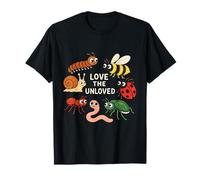 Love The Unloved Nature Enthusiast Whimsical Insects T-Shirt