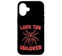 Love The Unloved Tarantula Lover Spooky Spider Case for iPhone 16