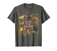 Love The Unloved Vintage Frog Snail Insect Design T-Shirt