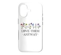 Love Them Anyway Bible Verse Matthew 5:44 Faith Luke 23:24 Case for iPhone 17