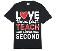 Love Them First Teach Them Second Comfort Colors Adult Heavyweight T-Shirt