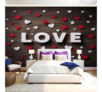 Love Theme Photo Wallpaper Love Wall Murals for Living Room Bedrooms Office Tv Background Wall Large Mural Poster 300 x 210 cm Home Decoration