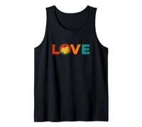 Love Themed Cheese Lover Valentines Day Funny Cheese Tank Top