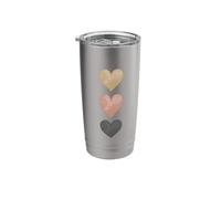 Love - Three Hearts Stainless Steel Insulated Tumbler