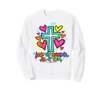 Love Thy Neighbor All Of Them Christian Kindness Inspiration Sweatshirt