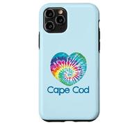 Love Tie Dye Heart Cape Cod Batik Massachusetts Beach Case for iPhone 11 Pro