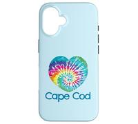Love Tie Dye Heart Cape Cod Batik Massachusetts Beach Case for iPhone 16