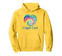 Love Tie Dye Heart Cape Cod Batik Massachusetts Beach Pullover Hoodie