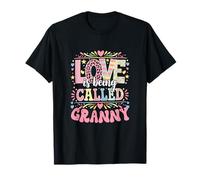 Love to Be Called Granny Mother's Day Colorful Leopard T-Shirt