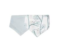 Love To Dream Baby Bibs, 2-Pack 100% Organic Cotton Muslin, Ultra-Absorbent & Adjustable Fit, Soft Drool Bibs for Newborns & Toddlers, MINI KOALAS MARINE