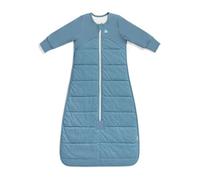 Love To Dream™ Sleep Bag, 18-36 months, Pebbles Storm Blue, 2.5 Tog for 16-20°C Temp, Long Sleeve, Wearable Blanket & Built-In Quilt, Machine Washable Quilted Stretch Cotton, 2 Zips, Easy Nappy Change
