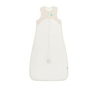 Love To Dream Sleep Bag Sleeveless 0.2 TOG, Lightweight Cotton Wearable Blanket, Baby Sleeping Bag for 18-36 Months, Summer Sleep Sack, Tan Breton Stripe