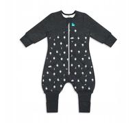 Love To Dream Sleep Suit, 2.5 TOG Premium Organic Cotton & Merino Wool Wearable Blanket, Long Sleeve Winter Sleepsuit, Hip-Healthy Design, Charcoal Lambs Best Friend