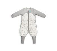 Love To Dream Sleep Suit Warm with Legs, 12-24 months, White, 2.5 Tog for Cool Temperatures (16-20°C), Long Sleeve Wearable Blanket & Quilt, Machine Washable Cotton, 2 Zip for Easy Nappy Change