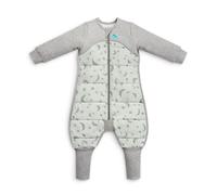 Love To Dream Sleep Suit Warm with Legs, 6-12 months, Olive, 2.5 Tog for Cool Temperatures (16-20°C), Long Sleeve Wearable Blanket, Machine Washable Quilted Cotton, 2 Zip for Easy Nappy Change