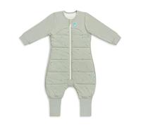 Love To Dream™ Sleep Suit with Legs, 4-5 years, Bees Olive, 2.5 Tog For 16-20°C Temp, Long Sleeve Wearable Blanket & Quilt, Machine Washable Quilted Stretch Cotton, Made for Movement with Grip Pads