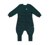 Love To Dream™ Sleep Suit with Legs, 6-12 months, Forest, 3.5 Tog For 14-16°C Temps, Long Sleeve Wearable Blanket & Quilt, Machine Washable Quilted Stretch Cotton, Made for Movement with Grip Pads