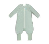 Love To Dream™ Sleep Suit with Legs, 6-12 months, Twigs Olive, 1.5 Tog For 18-22°C Temperatures, Long Sleeve Wearable Blanket & Quilt, Machine Washable Stretch Cotton Fleece, 2 Zips, Easy Nappy Change