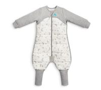 Love To Dream™ Sleep Suit with Legs, 6-12 Months - White | Long Sleeve, Lightweight Wearable Blanket & Quilt | 2.5 Tog Ideal for Winter & Autumn (16-20°C) | Machine Washable Cotton & Double Zip