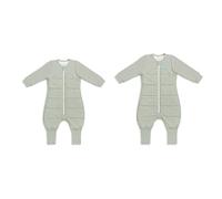 Love To Dream™ Sleep Suit with Legs Bundle - 12-24 & 24-36 Months, Bees Olive, 2.5 Tog, Long Sleeve Wearable Blanket, Double Zip, Machine Washable Cotton