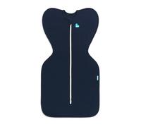 Love to Dream Swaddle UP, Baby Sleep Sack, Self-Soothing Swaddles for Newborns, Snug Fit Helps Calm Startle Reflex, Newborn Essentials for Baby, 1.0 TOG, 2.2-3.8kg, Navy