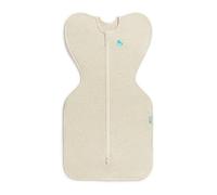 Love To Dream™ Swaddle UP™, Medium 6-8.5 kg - Oatmeal | Snug Fit, Supports Healthy Sleep Routine | 1.0 Tog Ideal for Spring & Summer (20-24°C) | Machine Washable Cotton & Double Zip
