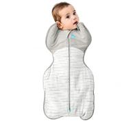 Love To Dream Swaddle Up, NB 2.2-3.8 kg, White Dreamer, 2.5 Tog | Arms Up Swaddle Helps Baby Self-Soothe and Sleep Longer, Secure Fit Helps Calm Startle Reflex, Newborn Essentials