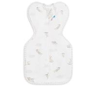 Love To Dream™ Swaddle UP™, Newborn 2.2-3.8 kg - Cloud Bunnies, Snug Fit, Supports Healthy Sleep Routine, 1.0 Tog For 20-24°C Temperatures, Machine Washable Stretch Cotton, 2 Zips, Easy Nappy Change