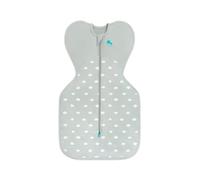 Love To Dream Swaddle Up, Newborn 2.2-3.8 kg, Light Olive Fit Supports Good Sleep, 1.5 TOG Suitable All Year for (18-22°C) Temperature, Machine Washable & Double Zip for Easy Nappy Change