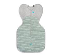 Love To Dream Swaddle Up, Newborn 2.2-3.8 kg, Olive Dreamer, Snug Fit Supports Good Sleep, 2.5 Tog Suitable for Cooler (16-20°C) Temperature, Machine Washable & Double Zip for Easy Nappy Change