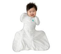 Love To Dream, Swaddle Up Original, Hip Dysplasia, Dreamy White, Medium, Specially designed with a wider fit at the bottom so it can be worn over a harness or hip dysplasia support.