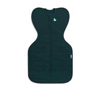 Love To Dream™ Swaddle UP™, Small 3.5-6 kg - Forest, Snug Fit, Supports Healthy Sleep Routine, 3.5 Tog For Cold Temps (14-16°C), Machine Washable Quilted Stretch Cotton, 2 Zips for Easy Nappy Change