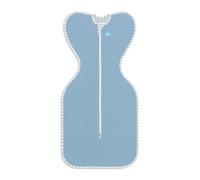 Love To Dream Swaddle UP, Tiny Baby 2kg | Dusty Blue| Snug Fit, Supports Healthy Sleep Routine | 1.0 TOG Ideal for Spring & Summer (20ñ24∞C) | Machine Washable Cotton & Double Zip