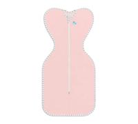 Love To Dream Swaddle UP, Tiny Baby 2kg | Dusty Pink| Snug Fit, Supports Healthy Sleep Routine | 1.0 TOG Ideal for Spring & Summer (20ñ24∞C) | Machine Washable Cotton & Double Zip