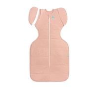 Love To Dream™ Swaddle UP™ Transition Bag, Medium 6-8.5 kg - Pebbles Rose | Snug Fit with Zip-Off Wings | 2.5 Tog Ideal for Winter & Autumn (16-20°C) | Machine Washable Cotton & Double Zip
