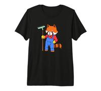 Love to Garden - Gardener Red Panda Premium T-Shirt