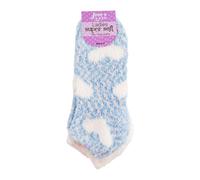 Love To Laze Ladies Super Soft Two Tone Socks Size 4-7 Assorted Colours