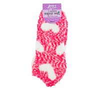 Love To Laze Ladies Super Soft Two Tone Socks Size 4-7 Assorted Colours
