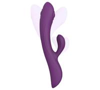 Love to Love Bunny&Clyde - Purple Pulsing Vibrator with Clitoral Arm