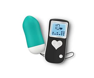 LOVE TO LOVE Cry Baby The Original Remote Controlled Egg Vibrator Abs Phtalates Free, Turquoise Edition