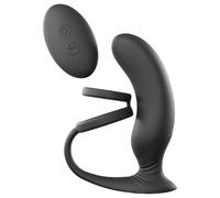 Love to Love - Prostate Vibrator with Ring (Black)