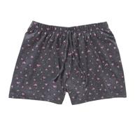 Love To Sleep Women's Jersey Pyjama Shorts Bottoms Striped Printed UK Seller - Pink Hearts - 14/16