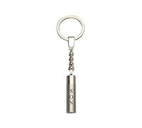 Love to Treasure Son Cylinder Urn Keyring Keychain - Memorial Ash Keepsake - Cremation Jewellery