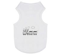'Love Train' Pet Dog/Cat T-Shirt (PT00065071)
