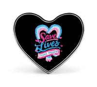 Love Trans People Heart Shaped Enamel Brooch Pin Button Badges Decoration Hat Clothing Bag Accessories Gift Crafts