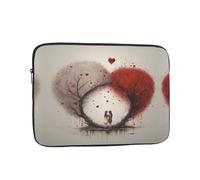 Love Tree for Couples Printed 12 inch Laptop Case, Business/Office Commuter Laptop Case