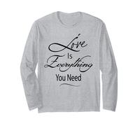 Love Tshirts for Womens Graphic, His Grace is Enough Long Sleeve T-Shirt